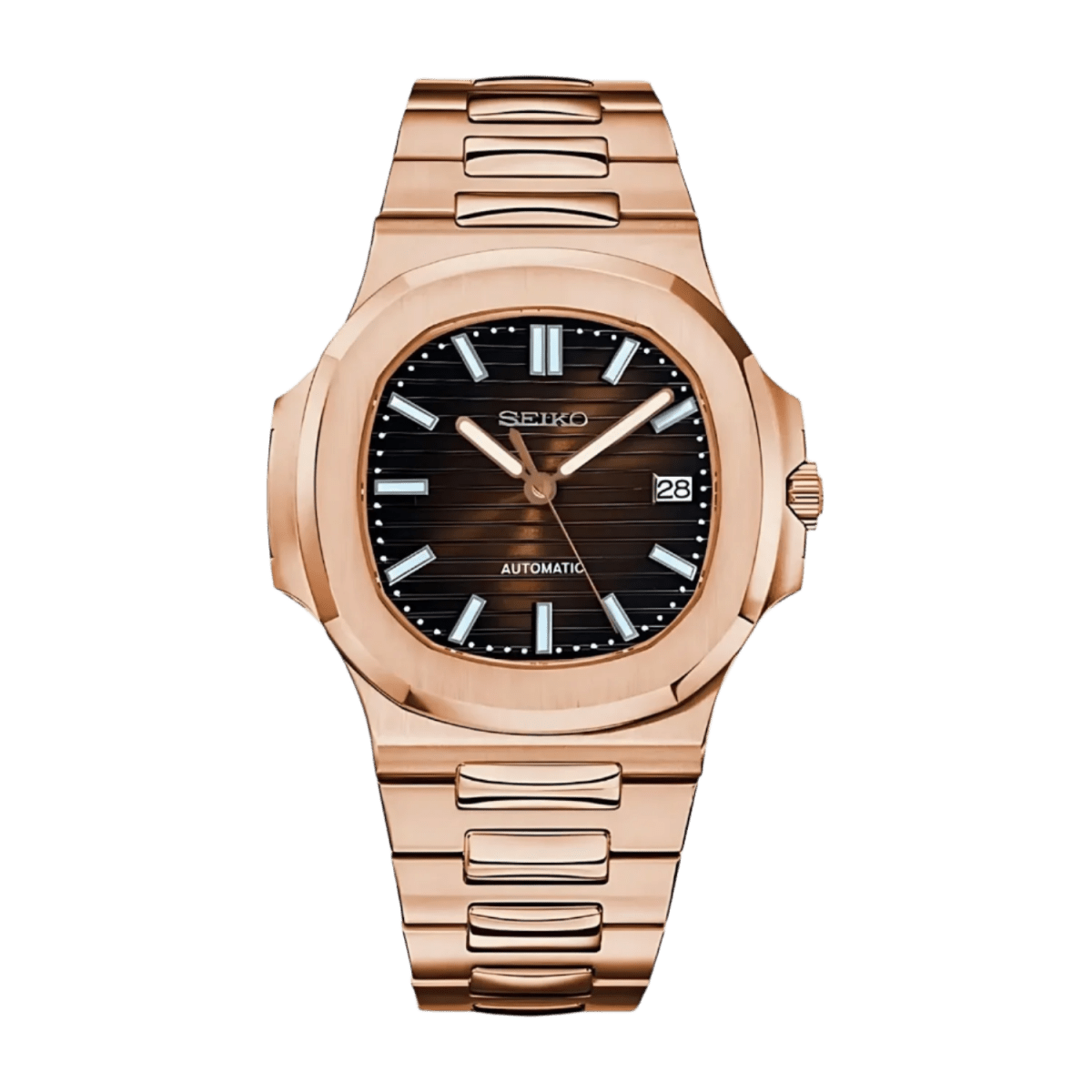 Nautilus Mod (Rose Gold Brown) - OnTimeMods