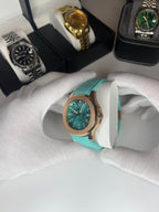 Seiko Aquanaut Mod (Rose Gold Tiffany) - OnTimeMods