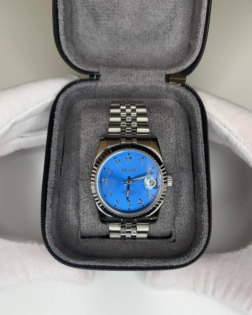 Seiko Datejust Mod (Arabic Arctic) - OnTimeMods