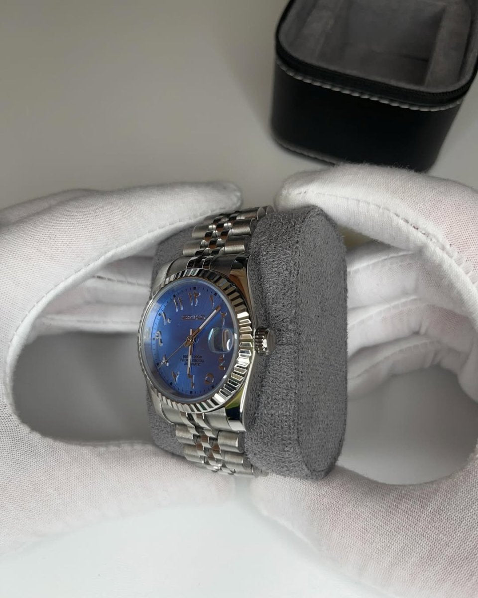 Seiko Datejust Mod (Arabic Arctic) - OnTimeMods