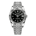 Seiko Datejust Mod (Classic Black) - OnTimeMods