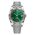 Seiko Datejust Mod (Roman Green) - OnTimeMods