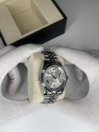 Seiko Datejust Mod (Roman Silver) - OnTimeMods