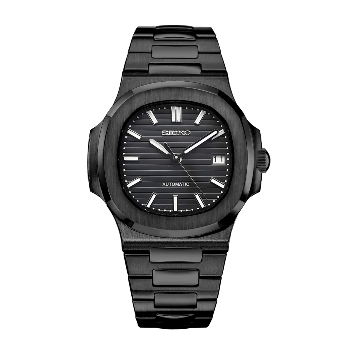 Seiko Nautilus Mod (Blacked - Out) - OnTimeMods