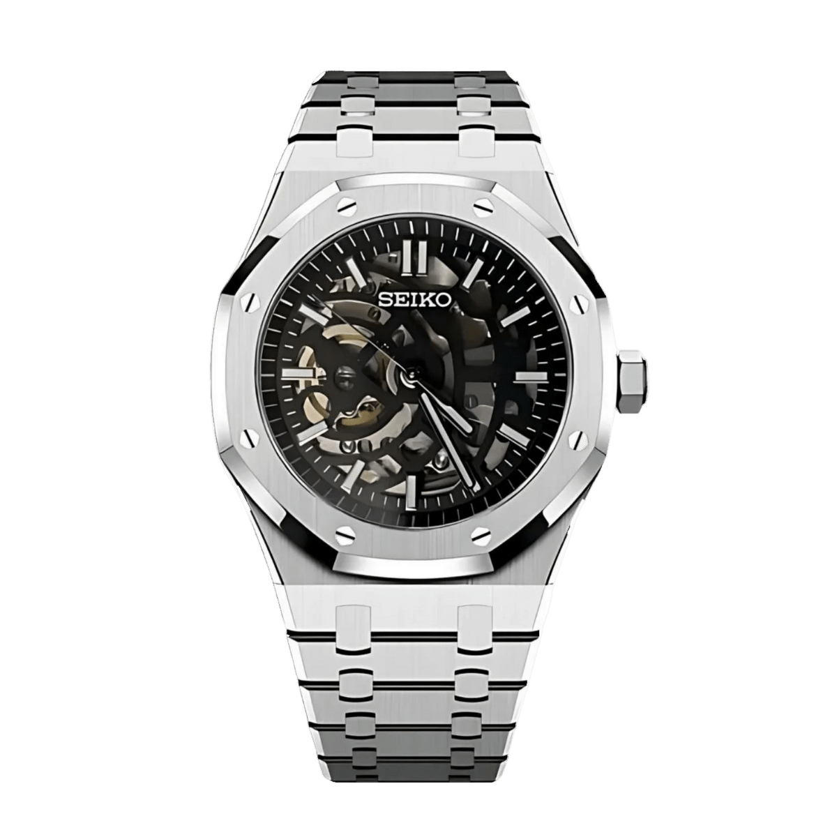 Seiko Royal Oak Mod (Skeleton) - OnTimeMods