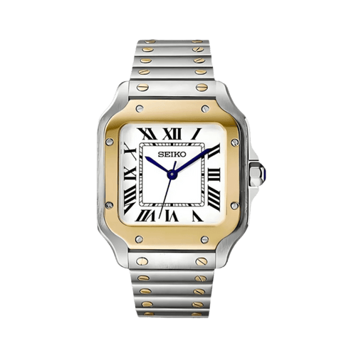 Seiko Santos Mod (Two - Tone) - OnTimeMods